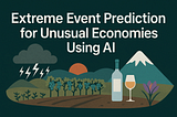 Extreme Event Prediction for Unusual Economies Using AI