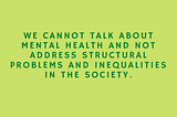 Mental Health Talks India: Lived Experience, Marginalities, and Social Media