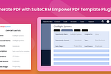 Swiftly Generate PDF with SuiteCRM Empower PDF Template Plugin
