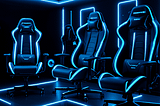Blue Gaming Chairs-1