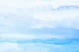 watercolor painting of light blue background