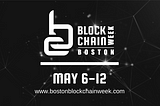 Join us for Boston Blockchain Week 2019