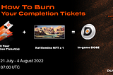 Burn Completion Tickets: A step-by-step guide