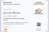 Blockdegree.org to Burn XDC for the Certificates Issued.