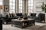 Black-Distressed-Finish-Coffee-Tables-1