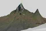 Visualizing a mountain using Three.js, Landsat and SRTM
