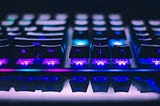 Photo by John Petalcurin: https://www.pexels.com/photo/close-up-photo-of-gaming-keyboard-2115257/