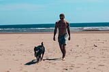The Day I Let Go (and the Universe Sent Me a Topless Philosopher with a Dog)