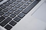 image of an apple macbook keyboard