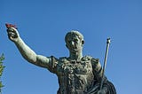 Photo of a statue of Julius Caesar, Emporer of the Roman Empire