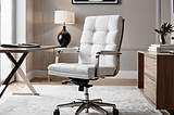White-Leather-Office-Chair-1