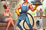 𖨆♡𖨆 I Declare Today as the International Day When Husbands Do Not “Forget” Household Chores