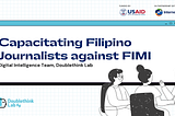Capacitating Filipino Journalists against FIMI