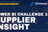 Power BI Challenge 10 — Supplier Insights