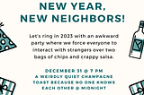 Honest New Year’s Eve Party Invitations
