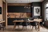 Black-Brown-Kitchen-Dining-Tables-1