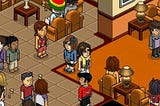 Virtual fashion inside virtual worlds like Habbo Hotel