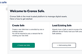 Cronos Developer Series: Use the “Safe” Multisig Wallet to Enhance the Security of your dApps