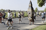 Big ben clock running