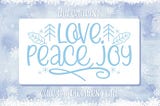 Love Peace Joy Font