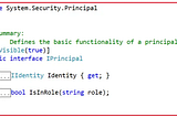 Authentication and Authorization in .NET