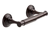 Hand-Crafted Bronze Toilet Paper Holder by Amish Blacksmiths | Image