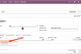 Disable Quick Create Data Odoo