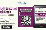 Get $40 worth of ITIL Flashcard Book for FREE!! Limited time offer.