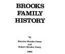 Brooks Family History | Cover Image