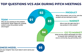 The Top Questions VCs Ask During Pitch Meetings
