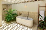 Refresh Yourself with an Outdoor Bath or Shower