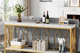 tribesigns-71-in-golden-console-table-faux-marble-sofa-table-white-entryway-table-with-storage-shelv-1