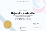 How do I get a free web development certificate?