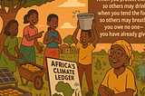Africa’s Climate Ledger: When Those Who Give Most Are Told They Need Most