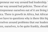 How NOT to do Digital Development