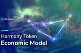 Harmony Token Economic Model