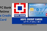 HDFC Lifetime Free Credit Card