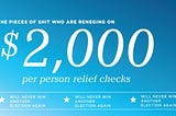 Giving Americans $1,400 Checks is a Great Idea