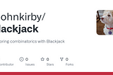 Exploring Combinatorics with Blackjack!
