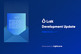 Lisk Dev Update: Core 1.6.0 in QA, Elements’ new validator library and Mobile’s BTC update