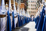“No Ku Klux Klan. Spanish tradition”