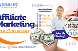 There are six reasons to use affiliate marketing to generate leads