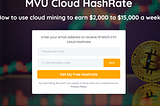 MVU Cloud Mining: Best Bitcoin Cloud Mining for 2021