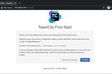 Dockerised Installation of TeamCity Server and Agent