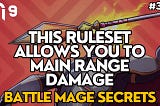 This Ruleset Allows You To Main Range Damage | Splinterlands #362