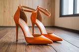 Womens-Orange-Heels-1