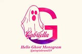 Hello Ghost Monogram Font