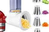 newsets-slicer-shredder-attachment-for-kitchenaid-mixers-cheese-grater-vegetable-chopper-salad-shoot-1