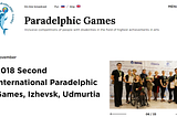 How we made a website for Paradelphic Games, inclusive competitions of people with disabilities…