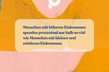 Wer darf das Gute finanzieren?